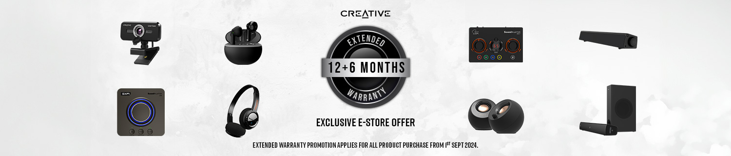 Extended warranty banner