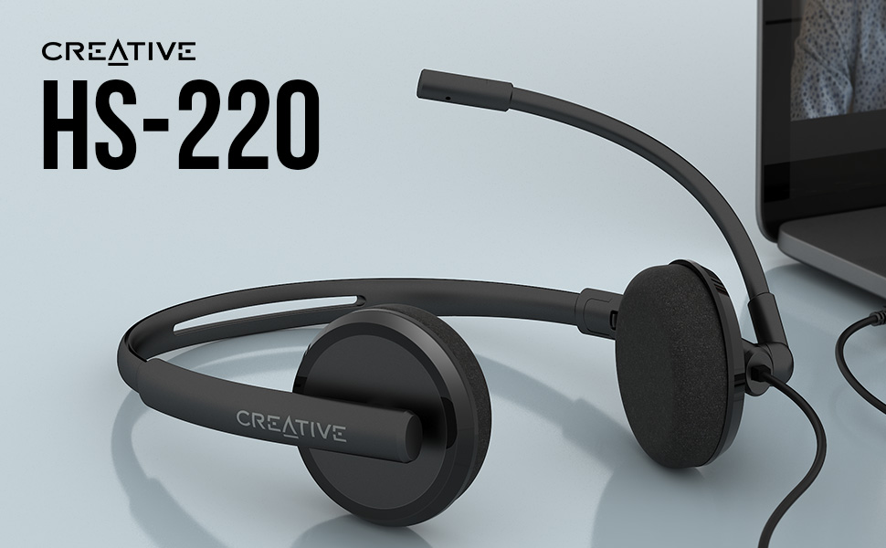 Buy Creative HS 220 USB Headset with Noise cancelling Mic and