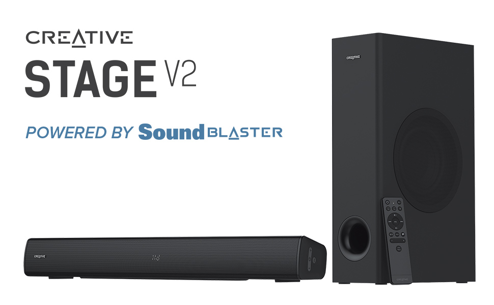 Creative store soundbar stage