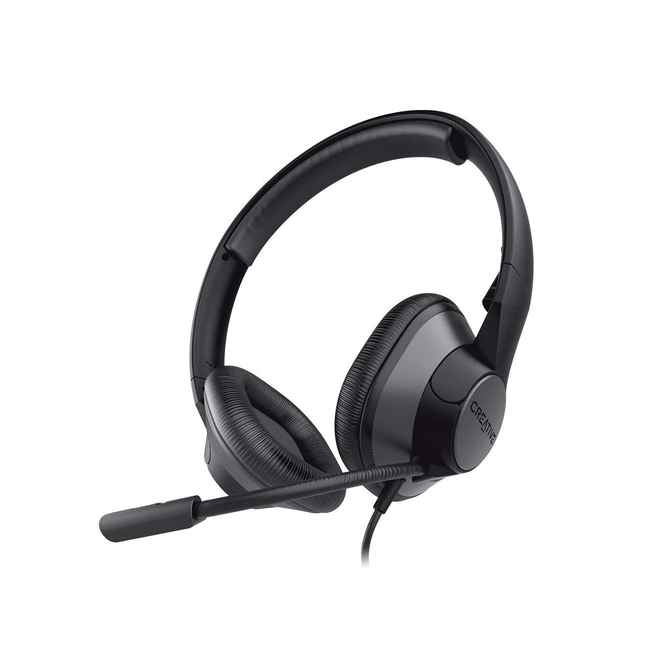 Creative HS 720 V2 USB Headset with Noise cancelling Condenser Mic Inline Remote for Video Calls