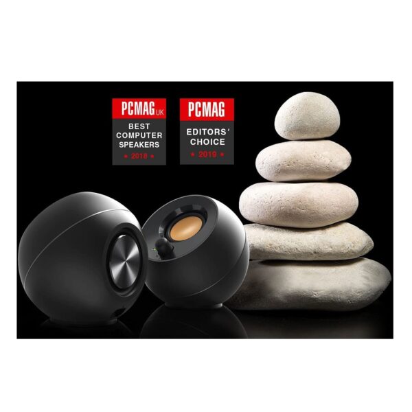 PARLANTES CREATIVE PEBBLE BLACK USB 2.0 (PN:51MF1680AA000)