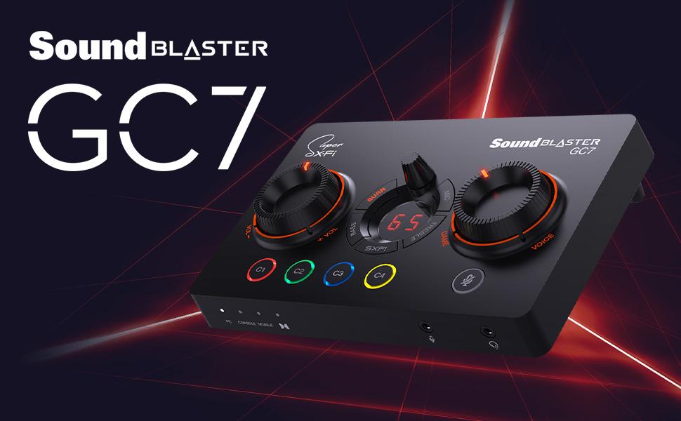 Buy Creative Sound Blaster GC7 Gaming DAC Amp ft Programmable