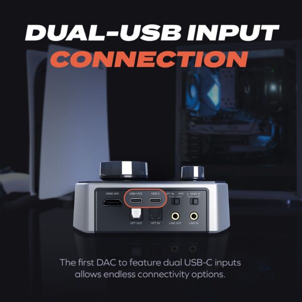 Dual USB input Sound card